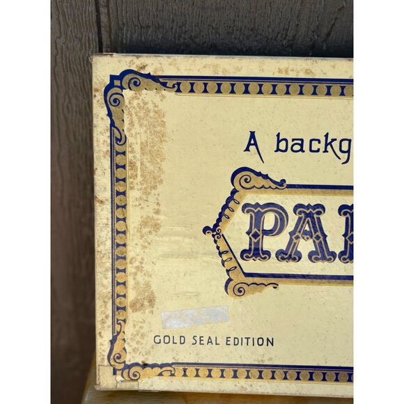 Vintage 1959 Parcheesi Board Game Gold Seal Edition Backgammon Game Of India - Picture 4 of 14